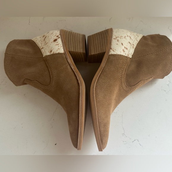 Dolce Vita Senica Dark Saddle Suede Bootie sz 6 - Picture 5 of 10
